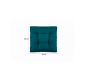 Garden Chair Seat Cushion Dark Green 40x40