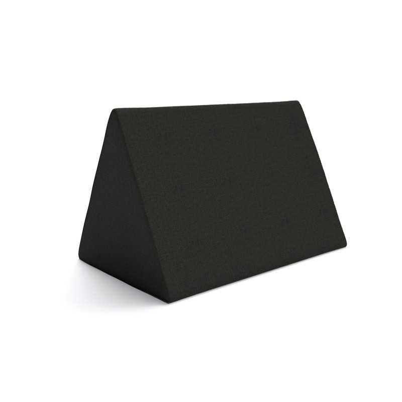 Triangular cushion for modular Kids Sofa, black