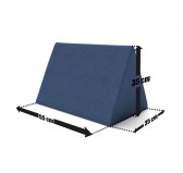 Triangular cushion for modular Kids Sofa, dark blue