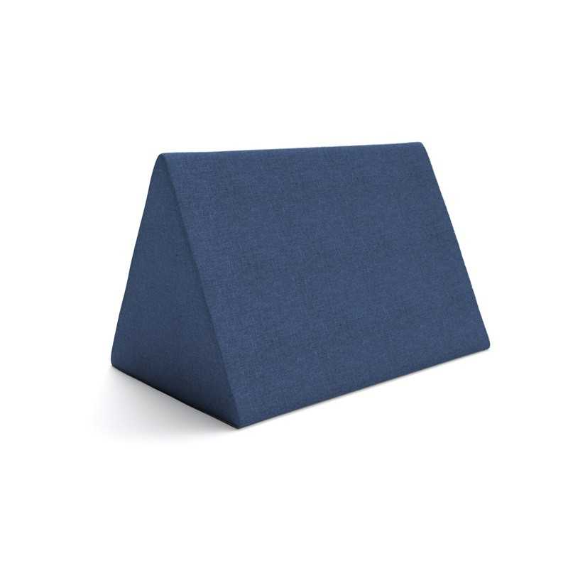 Triangular cushion for modular Kids Sofa, dark blue