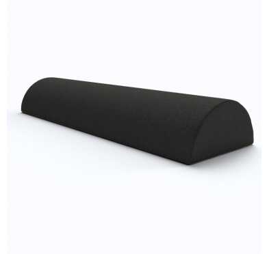 Semicircle cushion for modular Kids Sofa, black