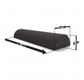 Semicircle cushion for modular Kids Sofa, anthracite