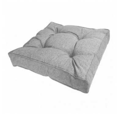 Garden Chair Seat Cushion Grey 60x60