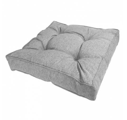 Garden Chair Seat Cushion Grey 60x60