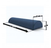 Semicircle cushion for modular Kids Sofa, dark blue