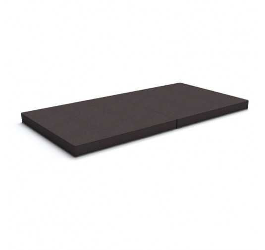 Foldable mattress 160x80x8 cm for modular Kids Sofa, anthracite