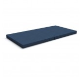 Foldable mattress 160x80x8 cm for modular Kids Sofa, dark blue