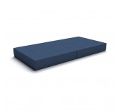 Foldable mattress 160x80x15 cm for modular Kids Sofa, dark blue