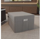 Cover for folding mattress 80x195x15 cm, Grey