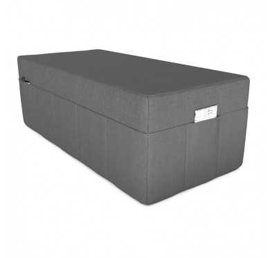 Cover for folding mattress 120x195x15 cm, Grey