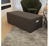 Cover for folding mattress 140x195x15 cm, Anthracite