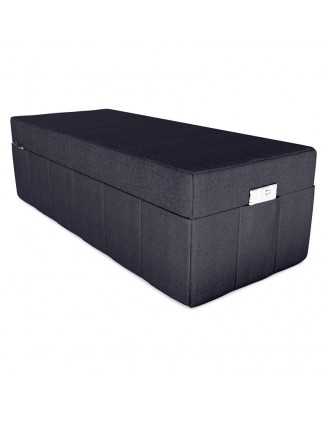 Cover for folding mattress 160x195x15 cm, Anthracite
