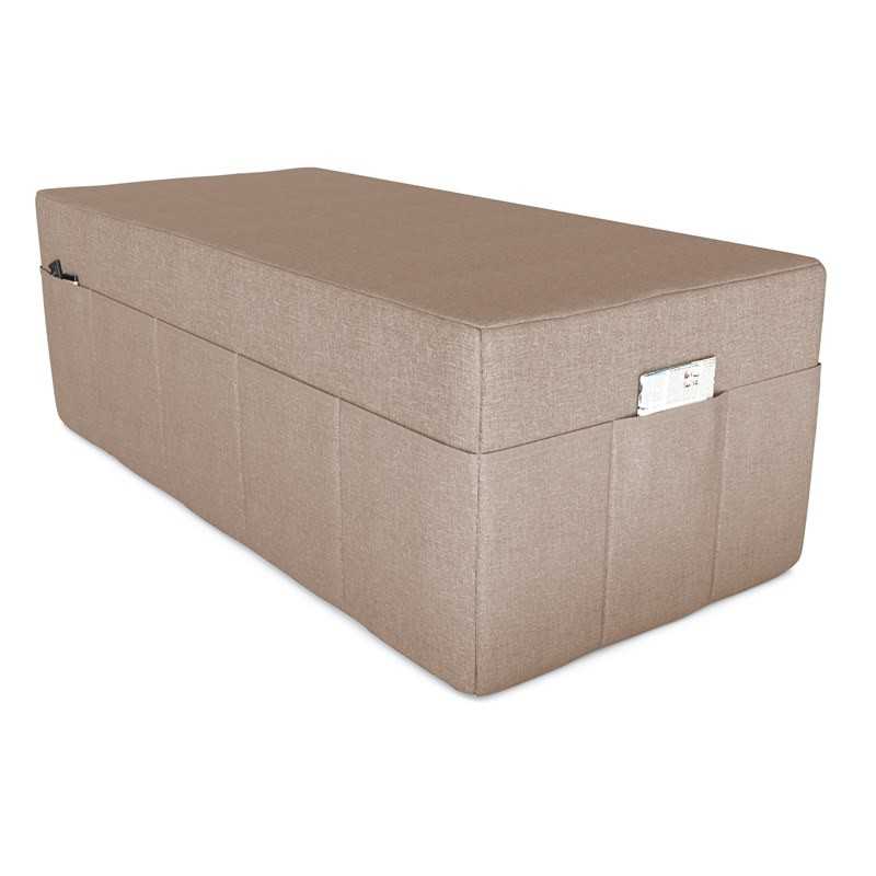 Cover for folding mattress 140x195x15 cm, Beige