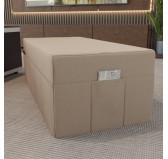 Cover for folding mattress 140x195x15 cm, Beige