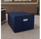 Cover for folding mattress 80x195x15 cm, Dark Blue