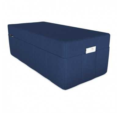 Cover for folding mattress 140x195x15 cm, Dark Blue