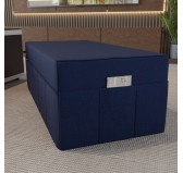 Cover for folding mattress 140x195x15 cm, Dark Blue