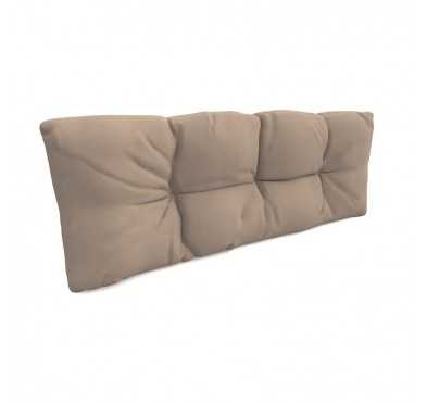 Pallet Garden Quilted Backrest Cushion 120x40x12 cm Beige