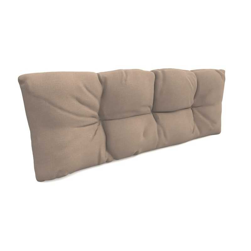 Pallet Garden Quilted Backrest Cushion 120x40x12 cm Beige