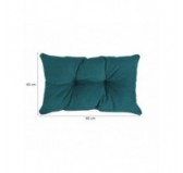 Garden Chair Back Cushion Dark Green 60x40