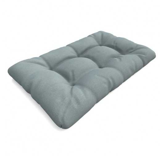 Pallet Garden Quilted Seat Cushion 120x80x15 Blue