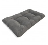 Pallet Garden Quilted Seat Cushion 120x80x15 Grey