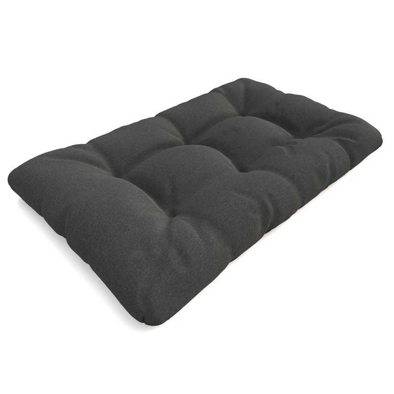 Pallet Garden Quilted Seat Cushion 120x80x15 Anthracite