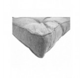 Garden Chair Back Cushion Grey 50x40