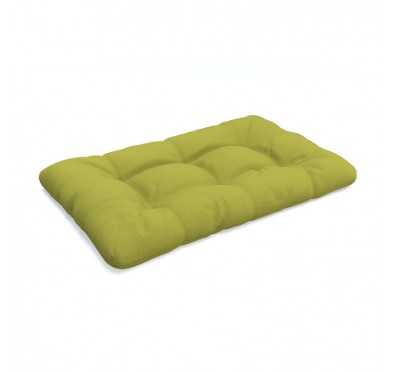Pallet Seat Cushion, Quilted, 120x80 cm, Lime