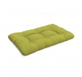 Pallet Seat Cushion, Quilted, 120x80 cm, Lime