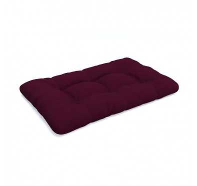 Pallet Seat Cushion, Quilted, 120x80 cm, Violet