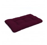 Pallet Seat Cushion, Quilted, 120x80 cm, Violet