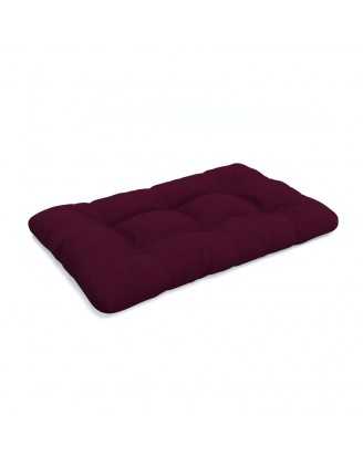 Pallet Seat Cushion, Quilted, 120x80 cm, Violet