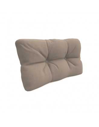 Pallet Garden Quilted Side Cushion 60x40x12 cm Beige