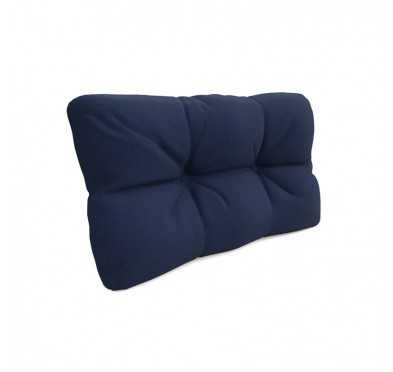 Pallet Garden Quilted Side Cushion 60x40x12 cm Dark Blue