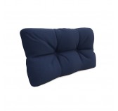Pallet Garden Quilted Side Cushion 60x40x12 cm Dark Blue