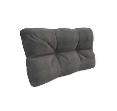 Pallet Garden Quilted Side Cushion 60x40x12 cm Grey