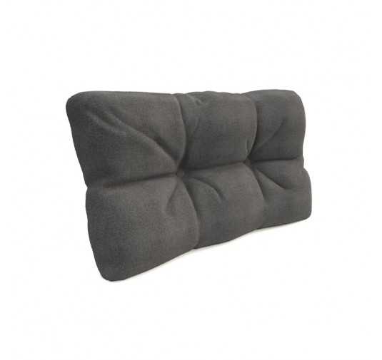Pallet Garden Quilted Side Cushion 60x40x12 cm Grey
