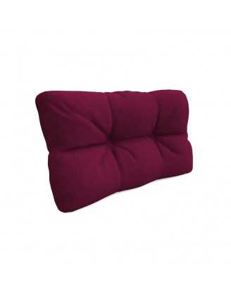 Pallet Side Cushion, Quilted, 60x40x12 cm, Violet