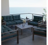 Garden Chair Seat Cushion Dark Green 50x50