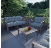 Garden Chair Seat Cushion Grey 70x70 Garden Chair Seat Cushion Grey 70x70
