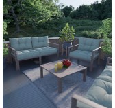 Garden Chair Seat Cushion, Green 50x50