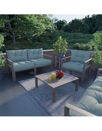 Garden Chair Seat Cushion, Green 70x70