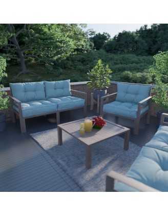 Garden Chair Seat Cushion, Blue 70x70