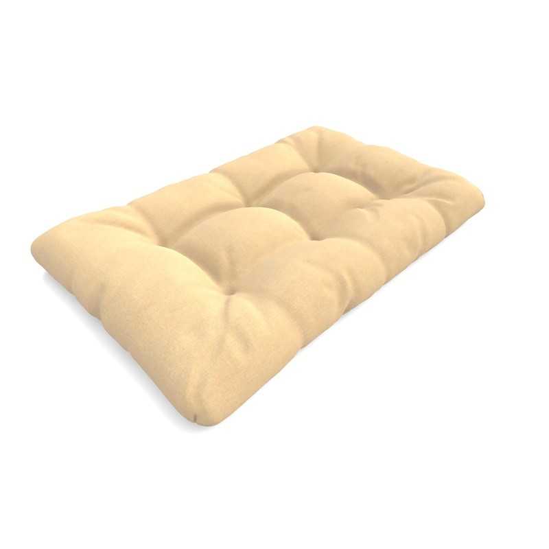 Pallet Seat Cushion, Water-Resistant, Quilted, 120x80x15 cm, Beige