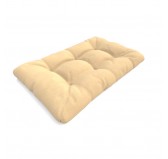 Pallet Seat Cushion, Water-Resistant, Quilted, 120x80x15 cm, Beige