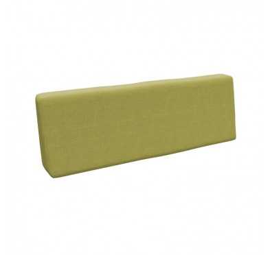 Pallet Backrest Cushion, 120x40x20/10 cm, Lime