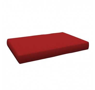 Pallet Seat Cushion, 120x80 cm, Red