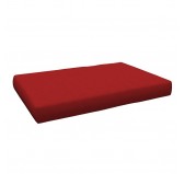 Pallet Seat Cushion, 120x80 cm, Red