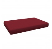 Pallet Seat Cushion, 120x80 cm, Burgundy